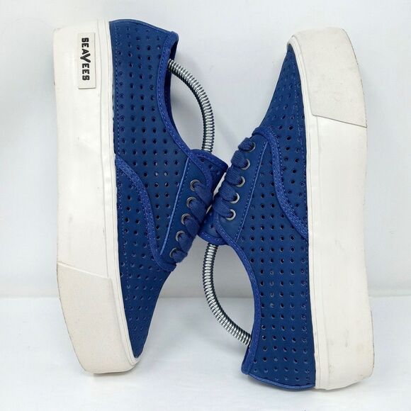 SeaVees Legend Platform Sneakers Women's Size 7.5 Nubuck Leather Portal - Picture 7 of 10